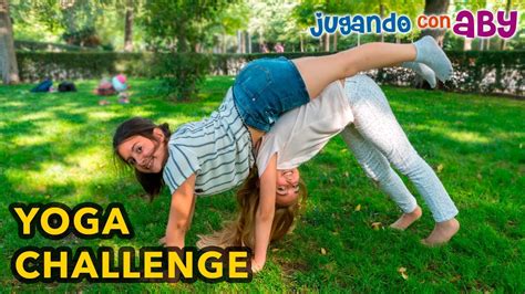 yoga challenge para dos|Yoga challenge for 2